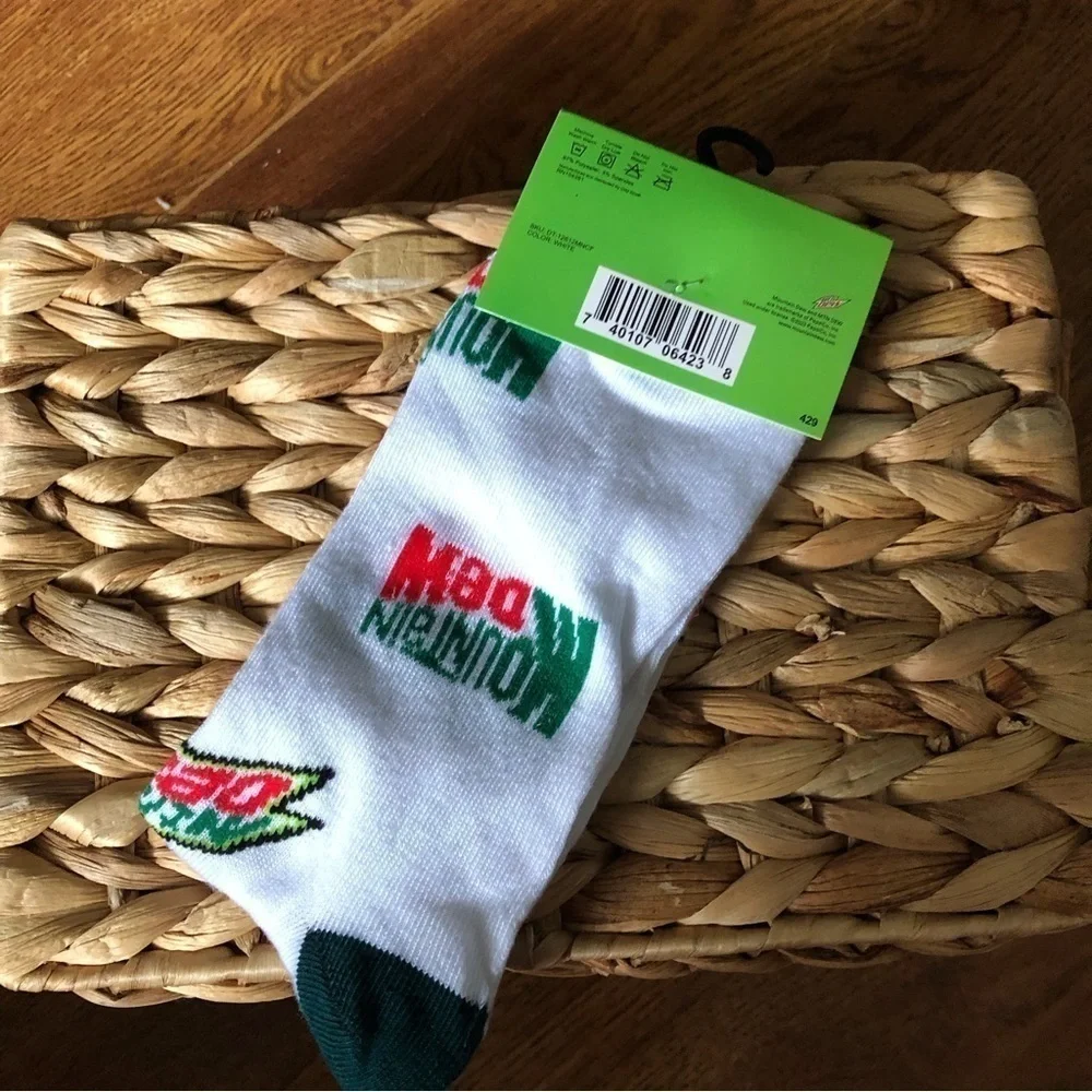 Mountain Dew food crew socks